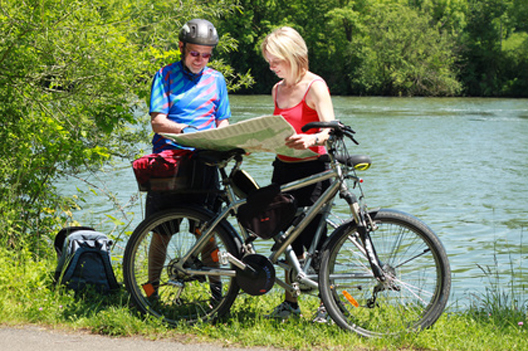 Radtour an der mecklenburgischen Seenplatte