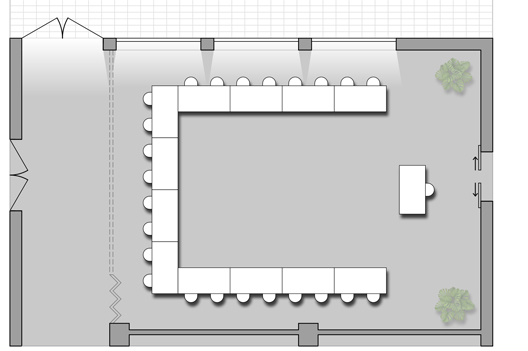 Tagungsraum: großer Salon